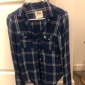 Long flannel shirt